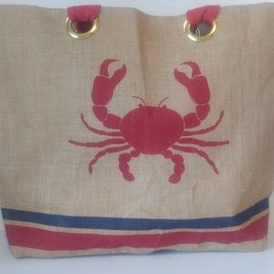Crabby Beach Tote
